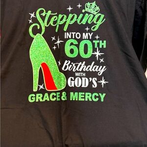 X-Large T-shirt 60 birthday